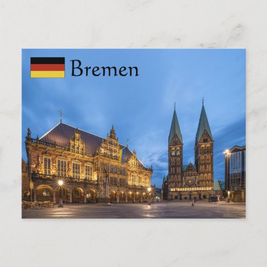 Bremen Postkarte (Vorderseite)