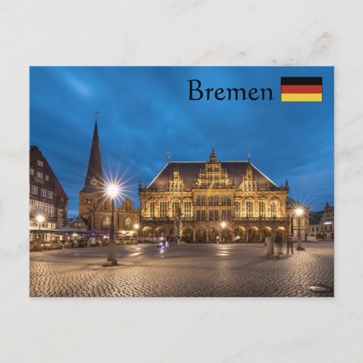Bremen Postkarte (Vorderseite)