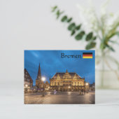 Bremen Postkarte (Stehend Vorderseite)