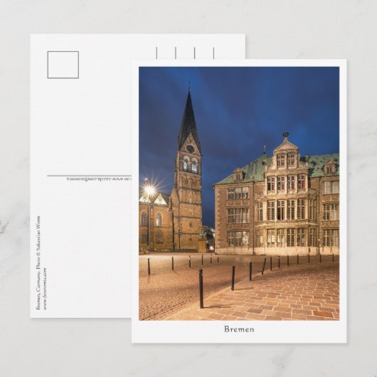 Bremen Postkarte (Vorne/Hinten)