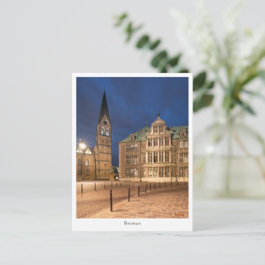 Bremen Postkarte (Stehend Vorderseite)