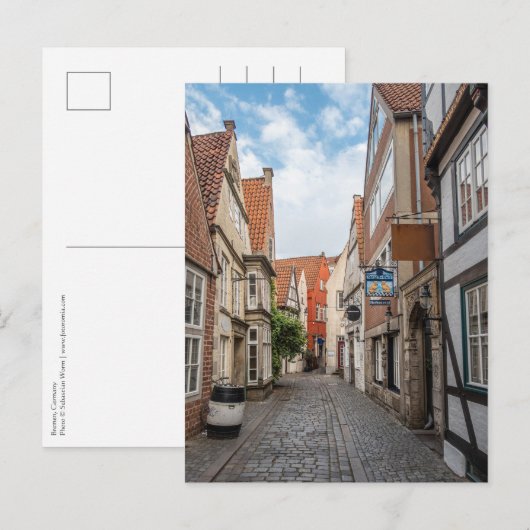 Bremen Postkarte (Vorne/Hinten)
