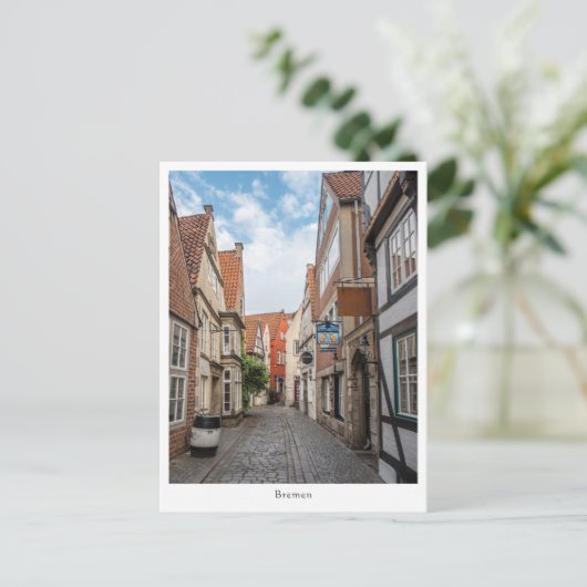 Bremen Postkarte (Stehend Vorderseite)