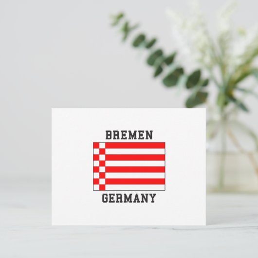 Bremen Postkarte (Stehend Vorderseite)