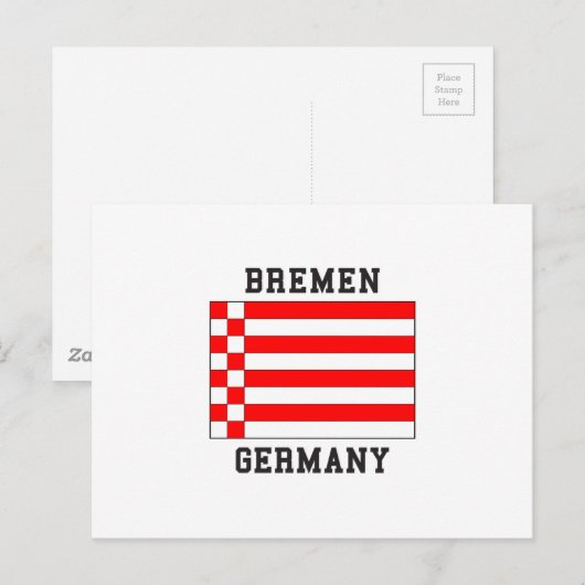 Bremen Postkarte (Vorne/Hinten)
