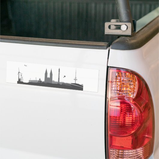 Bremen Skyline Aufkleber Autoaufkleber (Auf Lkw)