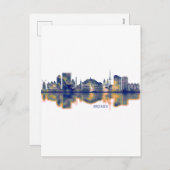 Bremen Skyline Feiertagspostkarte (Vorne/Hinten)