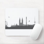 Bremen Skyline Mousepad (Mit Mouse)