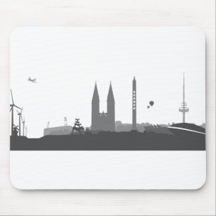 Bremen Skyline Mousepad