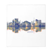 Bremen Skyline Notizblock (Vorderseite)