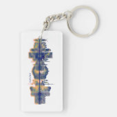 Bremen Skyline Schlüsselanhänger (Rückseite)