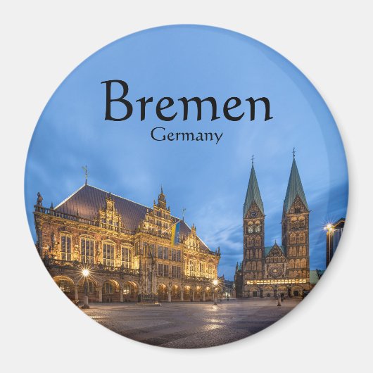 Bremen Souvenir Magnet (Vorne)