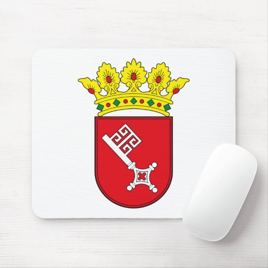Bremen-Wappen Mousepad (Mit Mouse)