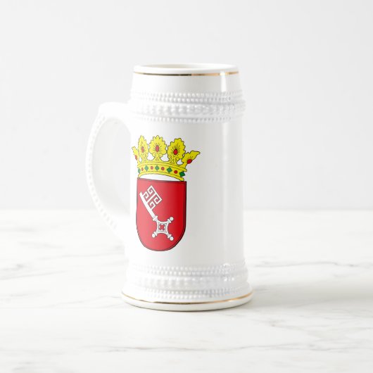 Bremen-Wappen Tasse (Vorderseite Links)