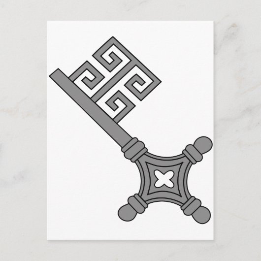 Bremer Schlüssel Postkarte (Vorderseite)