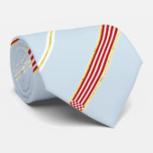 Bremer Streifen-Flagge Krawatte (Gerollt)