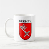 Bremer Wappen Kaffeetasse (Links)