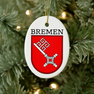 Bremer Wappen Keramik Ornament