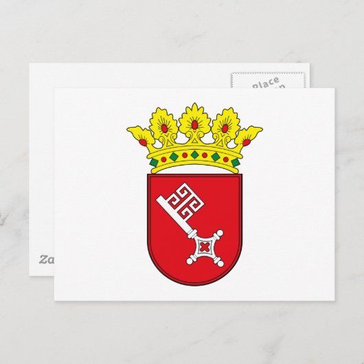 Bremer Wappen Postkarte (Vorne/Hinten)