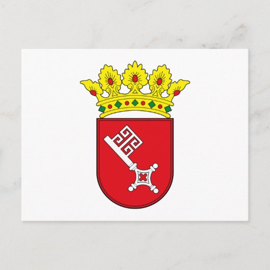 Bremer Wappen Postkarte (Vorderseite)