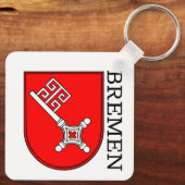 Bremer Wappen Schlüsselanhänger (Rückseite)