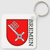 Bremer Wappen Schlüsselanhänger (Rückseite)