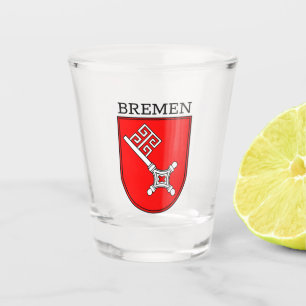 Bremer Wappen Schnapsglas