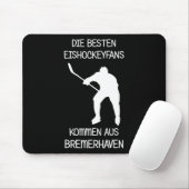 Bremerhaven Eishockeyfan Mousepad (Mit Mouse)