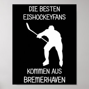 Bremerhaven-Eishockeyfan  Poster
