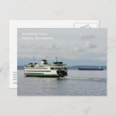 Bremerton Ferry Postcard Postkarte (Vorne/Hinten)
