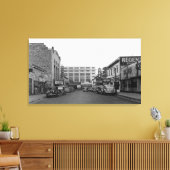 Bremerton, WA Street Scene Town View Foto Leinwanddruck (Insitu (Wohnzimmer))