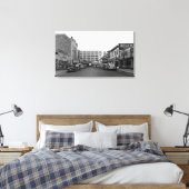 Bremerton, WA Street Scene Town View Foto Leinwanddruck (Insitu (Schlafzimmer))