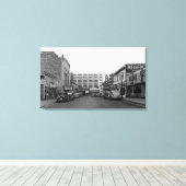 Bremerton, WA Street Scene Town View Foto Leinwanddruck (Insitu (Holzboden))