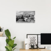 Bremerton, WA View of US Navy Yard Fotografy Poster (Heimbüro)