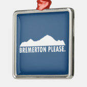 Bremerton Washington Bitte Ornament Aus Metall (Links)