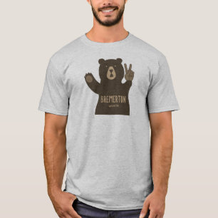 Bremerton Washington Friedensbär T-Shirt