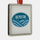 Bremerton Washington Outdoor Ornament Aus Metall (Rechts)
