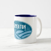 Bremerton Washington Outdoor Zweifarbige Tasse (VorderseiteRechts)