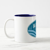 Bremerton Washington Outdoor Zweifarbige Tasse (Links)