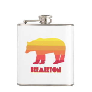 Bremerton Washington Rainbow Bear Flachmann
