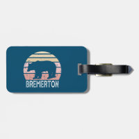 Bremerton Washington Retro Bear