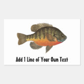 Bremmangeln Rechteckiger Aufkleber (Vorderseite)