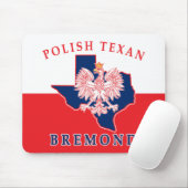 Bremond Polnisch Texan Mousepad (Mit Mouse)