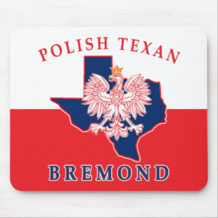 Bremond Polnisch Texan Mousepad