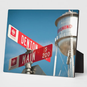 Bremond Texas Fotoplatte