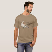 Bremse für Birds Zitat Vogelbeobachtung Kestrel Pa T-Shirt (Vorne ganz)