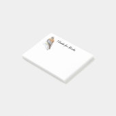 Bremse für Vögel Zitat Kestrel Falcon Bird Post-it Klebezettel (angewinkelt)