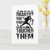 Bremsen E-Roller Karte (Gelbe Blume)