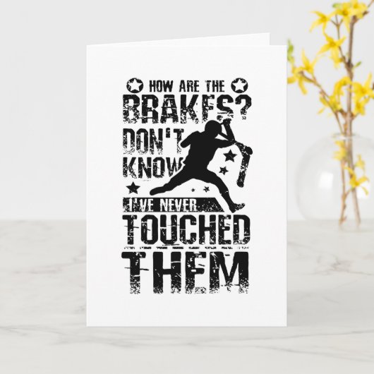 Bremsen E-Roller Karte (Gelbe Blume)