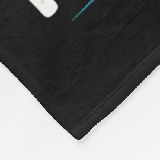 Bremsen ist für Anfänger Ich fliege Skifahren Fleecedecke (Ecke)